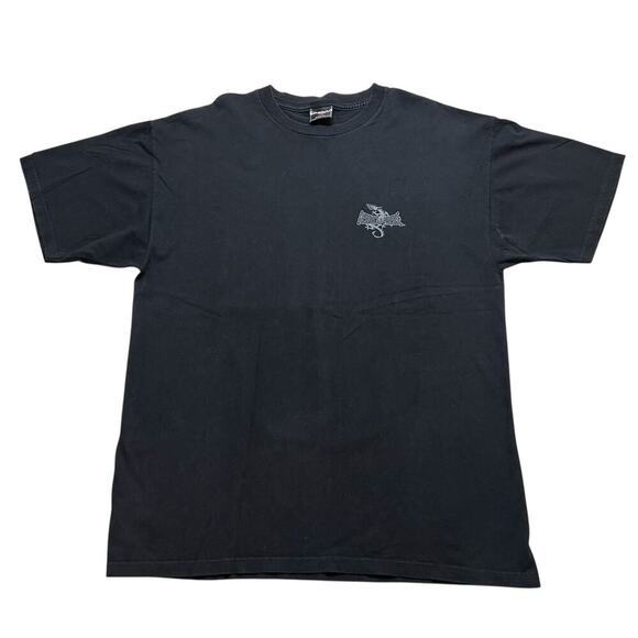 Authentic ODM Other - Guardians of Paradise Dragon Graphic T-Shirt Black Men's XL Vintage Style